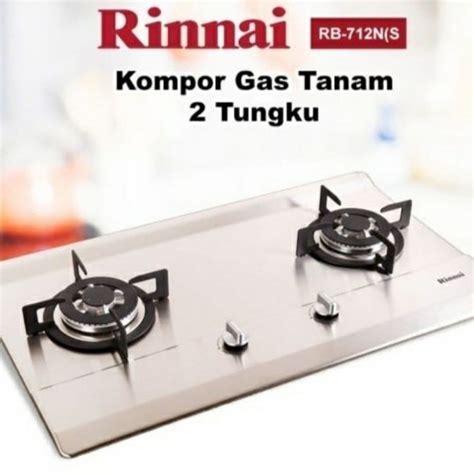 Jual Kompor Tanam Rinnai Rb N S Stainless Garansi Resmi Original