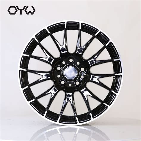 PCD 100 114 3 Black Aluminum Rims Aftermarket Car Wheel China Wheel