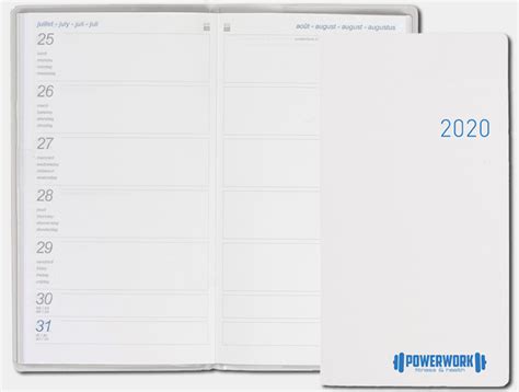 Agenda De Poche Publicitaire 2023 Blanc AGWH21 Ref ASD14360