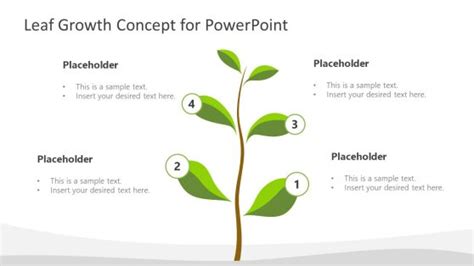 Growth Arrow Slide For PowerPoint SlideModel