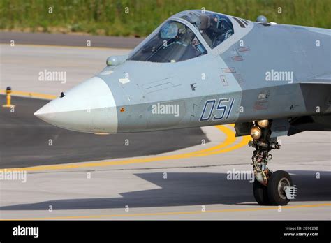 Nose Cone Of A Sukhoi T Su Pak Fa Fifth Generation Russian Jet