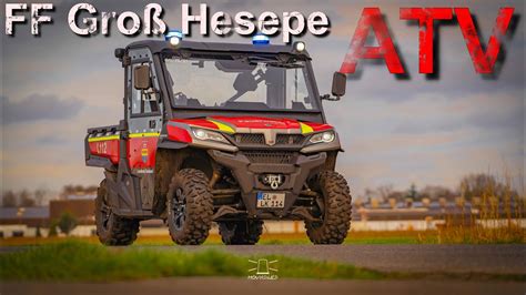 Freiwillige Feuerwehr Groß Hesepe ATV Erkundungsfahrzeug Landkreis