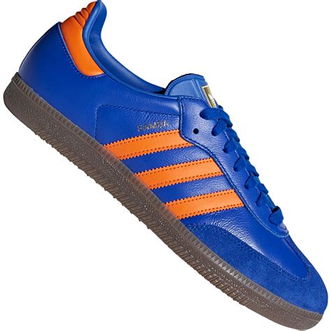 Adidas Originals Samba Sneaker Bold Blue Orange Fun Sport Vision