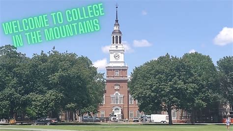 Dartmouth College Campus Tour Youtube