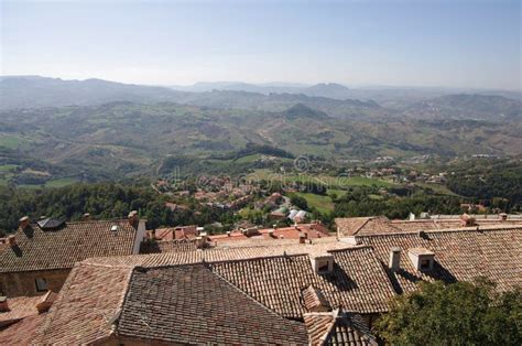 La República de San Marino imagen de archivo Imagen de ciudad 38618557