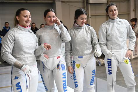 Scherma Mondiali Giovani E Cadetti Azzurre Della Sciabola