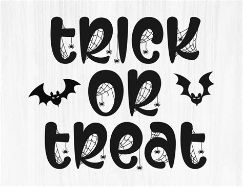 TRUCO O TRATO Svg Halloween Clipart Svg Halloween Svg Etsy México