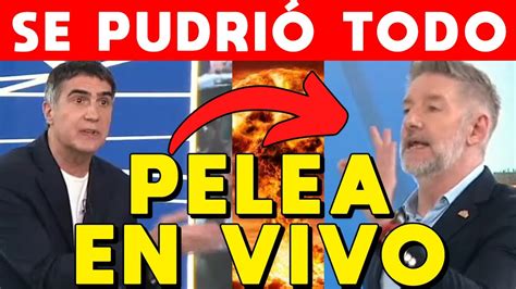 Laje Vs Novaresio Pelean En Vivo Se Pudri Todo Por Defender A