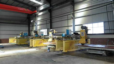 Automatic Laser Bridge Slab Cutting Machine Plc China Stone