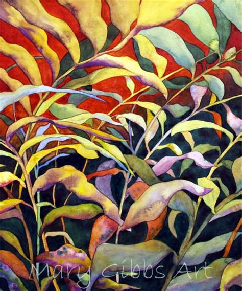 Leaves Mary Gibbs Art