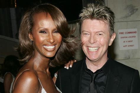 Iman Pays Tribute to David Bowie on One-Year Death Anniversary