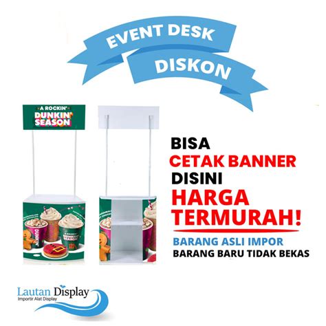 Supplier Stand Banner Lautan Display