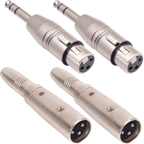 Xiatiaosann Xlr Male To Female Adapter Xlr Female To Male