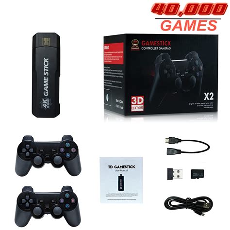 GD10 game stick 4k vídeo retro video games console lite Game 4K Vídeo