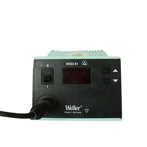 WELLER WSD 81 ELECTRONICALLY CONTROLLED DIGITAL SOLDERING STATION READ