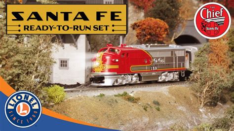 Lionel S Santa Fe Superchief Lionchief Set Youtube