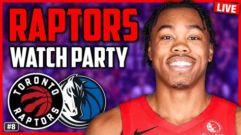 Raptors Vs Mavericks LIVE Watch Along Can Scottie Barnes REALLY Be An