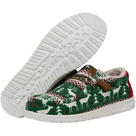 HEYDUDE Men’s Wally Ugly Sweater Shoes | Free Shipping at Academy