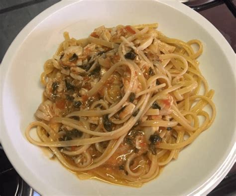 Linguine Al Filetto Di Pesce Persico Ricette Siciliane