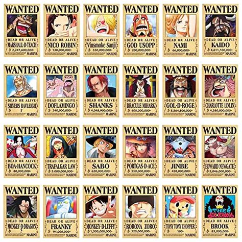 Mejores Carteles Wanted One Piece Y Sus Precios Onlinefebrero