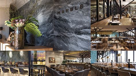 marble restaurant branding on Behance