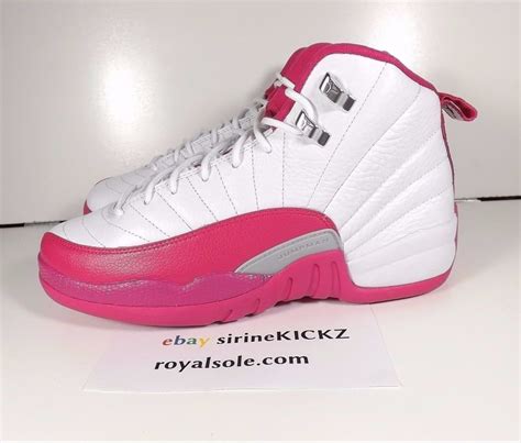 Royal's Sole — Nike Jordan Xii 12 Retro Grade School Valentine White ...