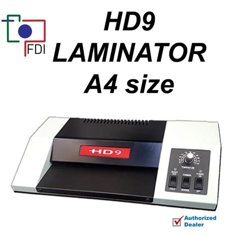 G2 GMP Laminating Machine Laminator HD 9 With Reverse Hot And Cold