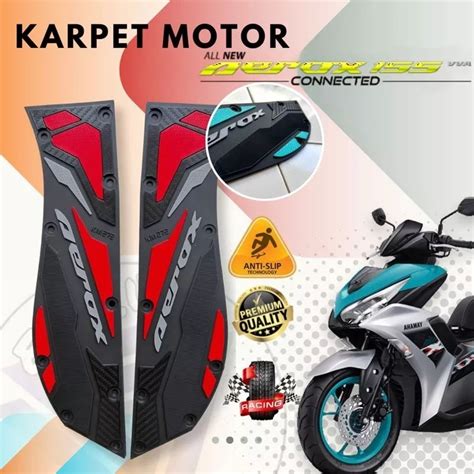 Jual Karpet Aerox New Sd Pijakan Alas Kaki Keset Motor Yamaha