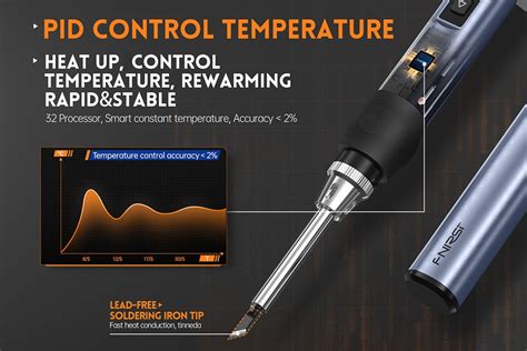 FNIRSI HS 01 Soldering Iron Kit PD 65W