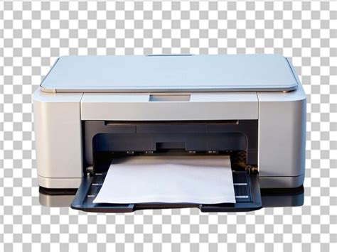 Premium Psd Printer Isolated On Transparent Background