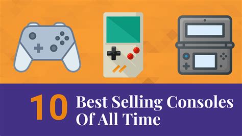 10 Best Selling Consoles Of All Time [Infographic] - Venngage