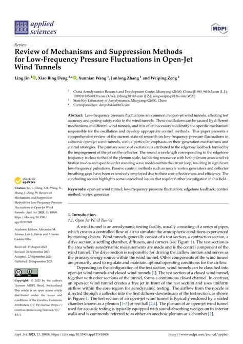 Pdf Review Of Mechanisms And Suppression Methods For Low Frequency