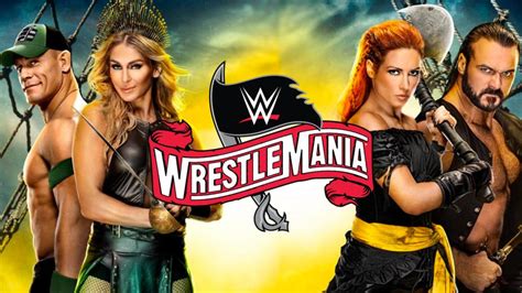 Wwe Wrestlemania 36 Results Live Updates 2020 Recap Matches Card