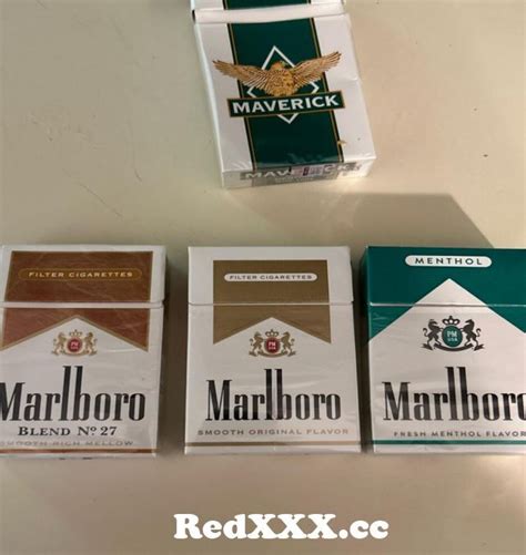 Marlboro 27s 3 Days Ago Gold Next Day Menthols Today I Like