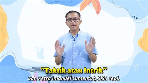 Ibadah Innovative Generation Sabtu Agst Sdr Petra