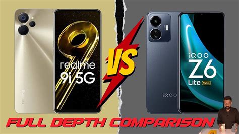 Realme 9i 5g Vs Iqoo Z6 Lite 5g [ Full Depth Comparison ] Realme Iqoo Comparison Youtube