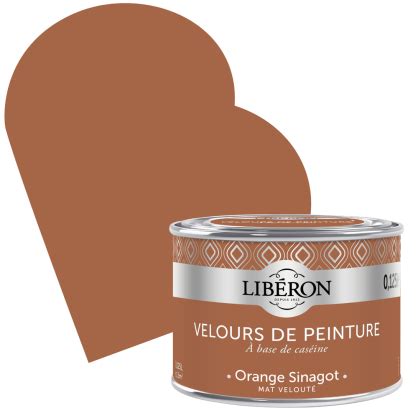 Peinture Velours De Peinture Orange Sinagot Mate L Liberon