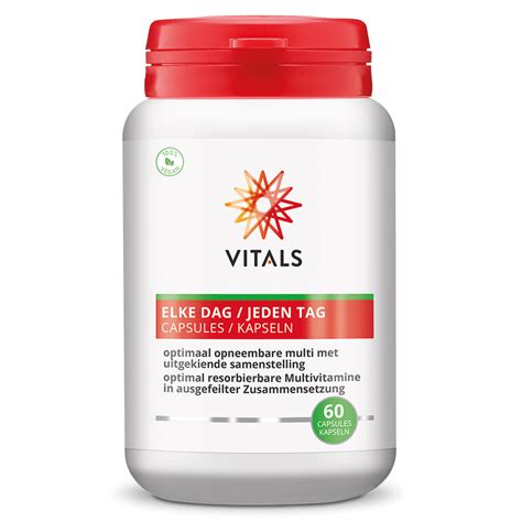 Vitals Elke Dag 50 Capsules Vitals Voedingssupplementen