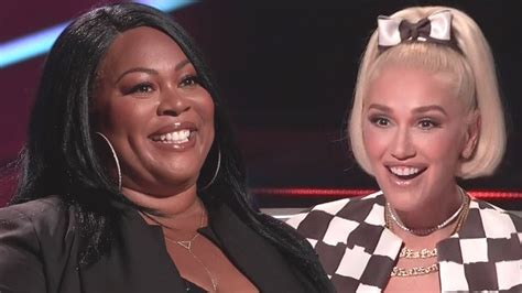 The Voice Gwen Stefani Gets Surprised By Former Backup Singer Youtube