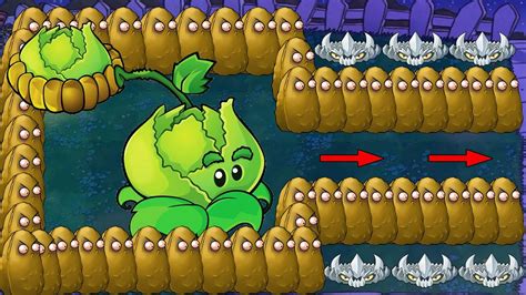 99 Cabbage Pult Vs Giga Gargantuar Vs Dr Zomboss Plants Vs Zombies