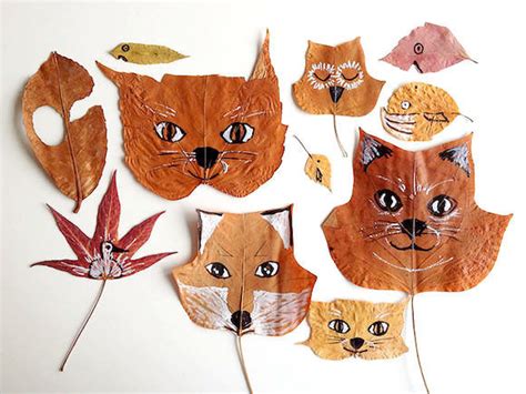 17 Easy Crafts To Make With Leaves