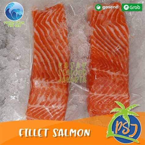 Jual Fillet Salmon Mpasi Salmon Portion Murah Salmon Fillet G