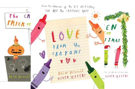 The Day The Crayons Quit Holiday Mini Hardcovers By Drew Daywalt Goodreads