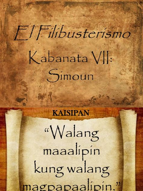 El Filibusterismo Kabanata 6