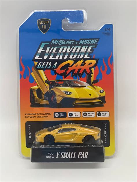 Mr Beast Lamborghini Mr Beast Collectible Mr Beast Contest - Etsy