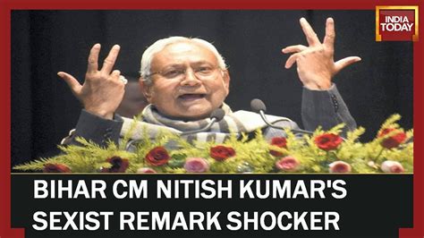 Women Uneducated Men Wont Take Responsibilty Bihar Cm Nitish Kumars Sexist Remark Sparks