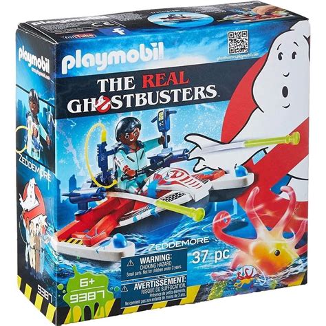 Playmobil Os Ca A Fantasmas Zeddemore Ghostbusters No Shoptime