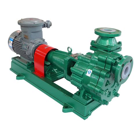 Fzb Horizontal Fluorine Plastic Nitric Acid Self Priming Chemical Pump