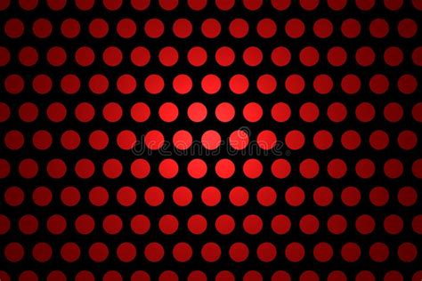 Fondo De Puntos Negros En Fondo Rojo Ilustraciones Stock Vectores Y