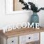 Dekobuchstaben Welcome Dekoration F R Wohnzimmer Und Flur Wall Art De